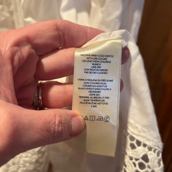 Free People Shea Solid Mini Dress in White Small - Picture 5 of 7